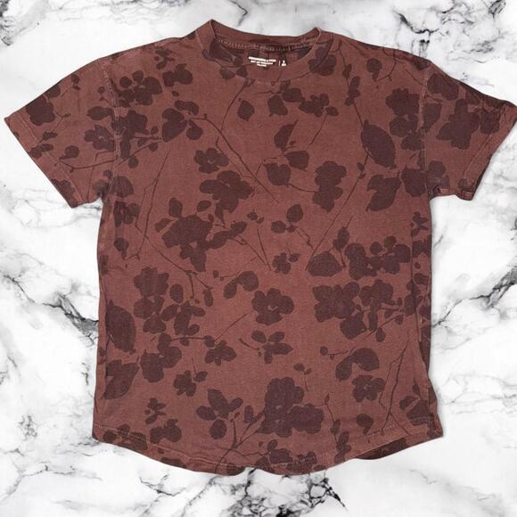 Brown floral abercrombie fitch - Picture 1 of 4